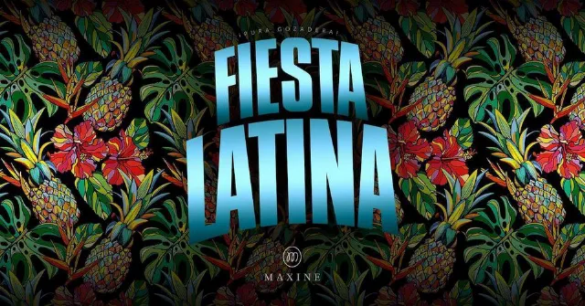 Poster for Fiesta Latina on Friday 22.3. at Maxine on Friday, March 22 by DJ Hermanni