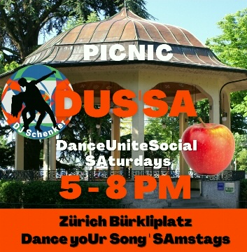 Poster for 🍎 DUS'SA 💃🕺🎵 on Saturday, May 28 by DJ Schenker🎵