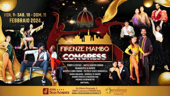 Poster for Firenze Mambo Congress 2024 on Friday, February  9