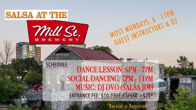 Poster for Monday Night SATM - 12 FEB 2024 on Monday, February 12 by Monday Night Salsa