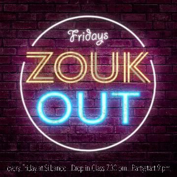 Poster for ZOUKOUT on Friday, March 31.