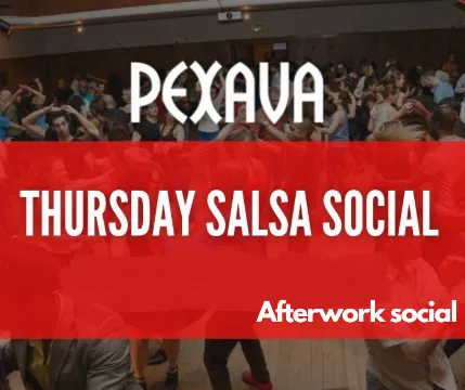 Poster for Pexava Thursday Monthly Social on Thursday, October  5