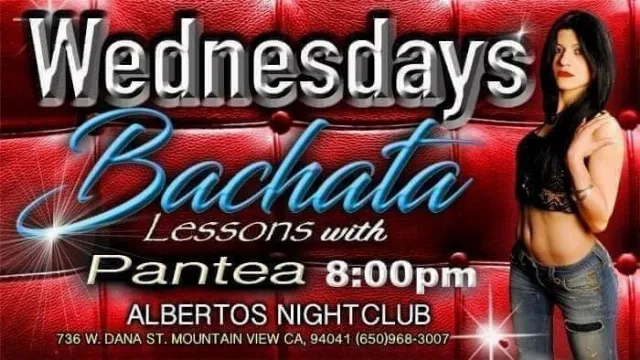 Poster for Salsa Bachata Wednesdays at Albertos on Wednesday, March 29 by Albertos Night Club