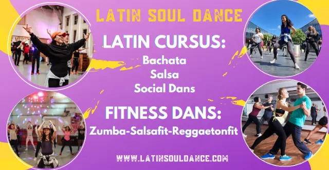 Poster for Zumba Fitness Latin Party Workout on Monday, September 25 by Latin Soul Dance