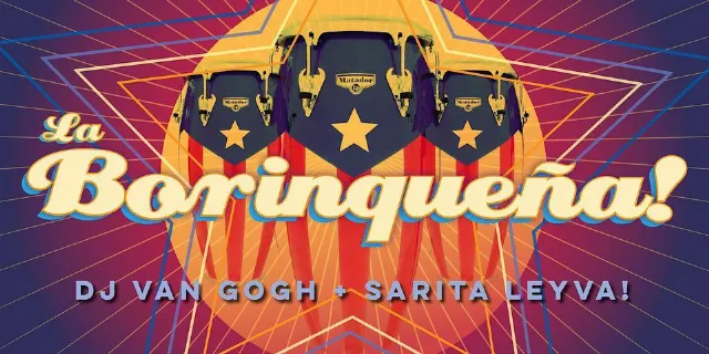 Poster for Salsa Saturday with La Borinqueña + DJ Van Gogh + Sarita Leyva! on Saturday, February 17 by Lula Lounge