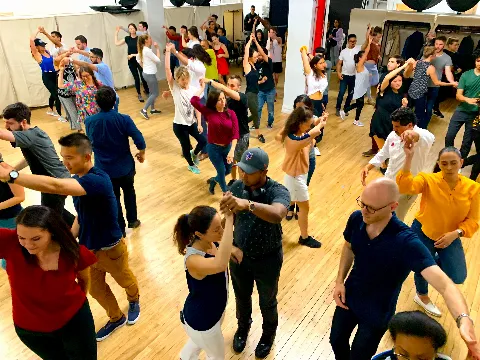 Poster for Cuban Salsa Weekly Group Classes on Wednesday, October  4 by Fuákata - Cuban Salsa NY
