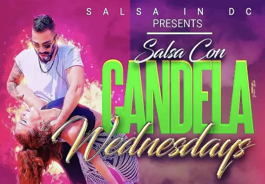 Poster for Salsa Con Candela on Wednesday, March  6