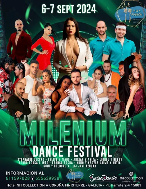 Poster for Milenium Dance Festival 2024 (2nd Edition) on Friday, September  6