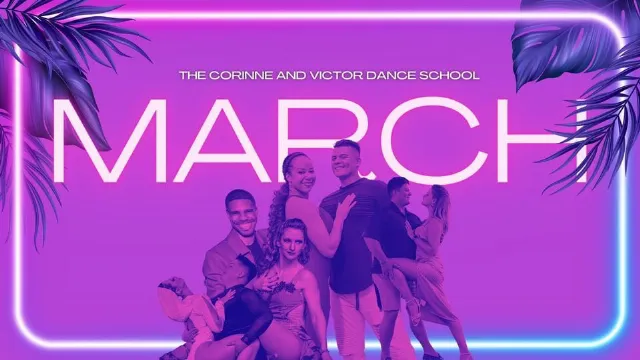 Poster for The new session March Attacks! The Corinne and Victor Dance School Ottawa on Wednesday, March  6 by VA Victor Alexis