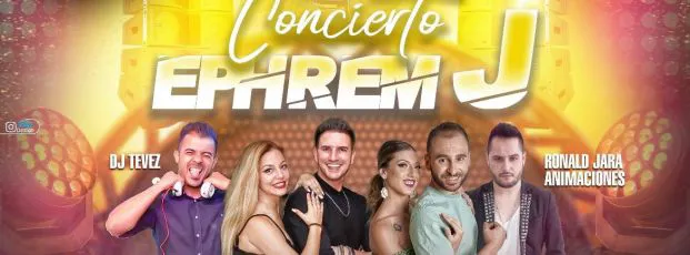 Poster for CONCIERTO EPHREM J EN MADRID on Thursday, June 15 by Valentin Soria Sarmiento