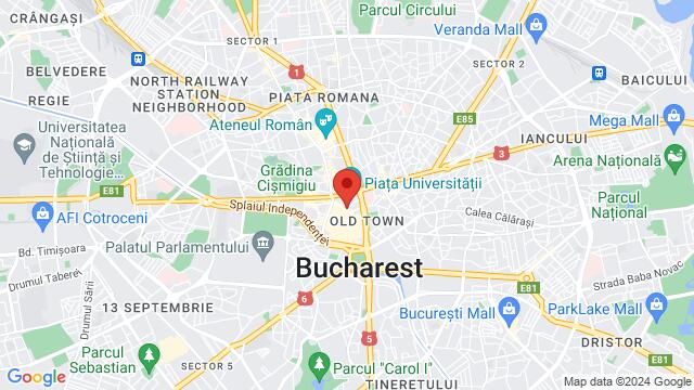 Map of the area around Strada Ion Ghica 4, Bucharest,