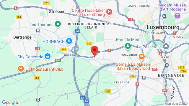 Map of the area around 365 route de Longwy,Luxembourg, Luxembourg, Luxembourg, LU, LU