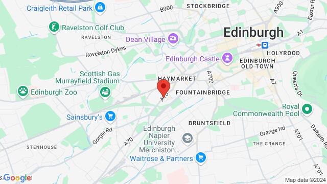 Map of the area around 169 Dalry Road, Edinburgh, EH11 2EB, United Kingdom,Edinburgh, United Kingdom, Edinburgh, SC, GB