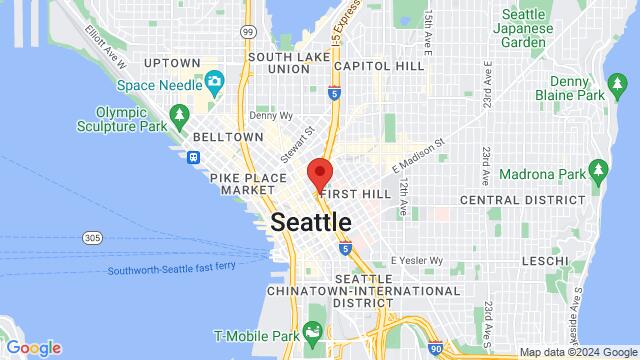 Map of the area around 700 Seneca St, Seattle, WA 98101-2737, United States,Seattle, Washington, Seattle, WA, US