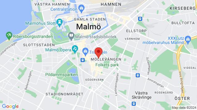 Karte der Umgebung von Monbijougatan 17H, SE-211 53 Malmö, Sverige,Malmö, Sweden, Malmö, SN, SE