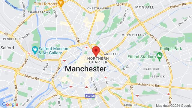 Map of the area around Change Grow Live Eclypse, 41 Thomas Street, Manchester, M4 1, United Kingdom,Manchester, United Kingdom, Manchester, EN, GB