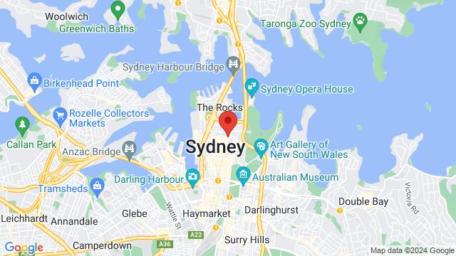 Map of the area around 8 Spring St, Sydney NSW 2000, Australia,Sydney, Australia, Sydney, NS, AU