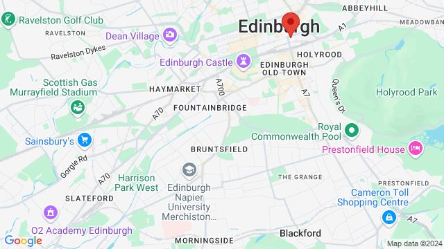 Map of the area around 106 St Stephen Street,Edinburgh, United Kingdom, Edinburgh, SC, GB