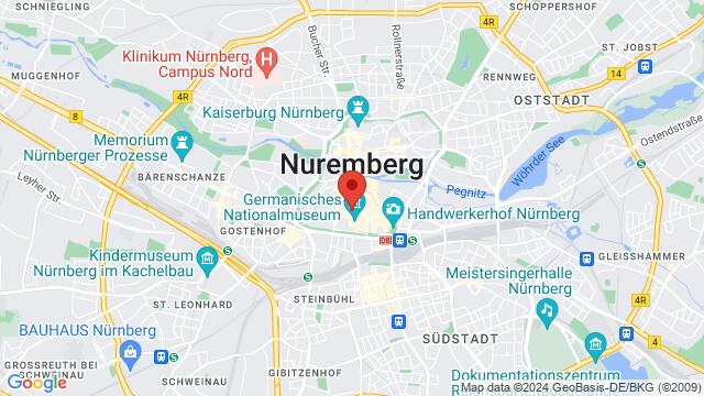 Map of the area around Kornmarkt 8, 90402 Nürnberg, Deutschland,Nuremberg, Nürnberg, BY, DE