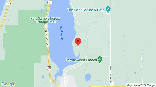 Map of the area around 29300 Gamble Place Northeast, 98346, Kingston, WA, US