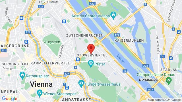 Mapa de la zona alrededor de 23 Max-Winter-Platz, Wien, Wien, AT