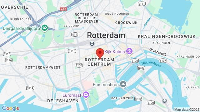 Map of the area around Mauritsstraat 16, 3012 CJ Rotterdam, Nederland,Rotterdam, Netherlands, Rotterdam, ZH, NL