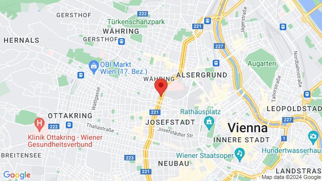 Karte der Umgebung von 326 Stadtbahnbögen, Wien, Wien, AT