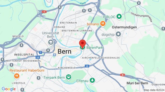 Map of the area around Klösterlistutz 18,Bern, Bern, BE, CH