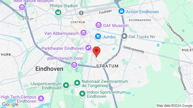 Map of the area around Leenderweg 65, 5614 HL Eindhoven, Nederland,Eindhoven, Noord-Brabant, Eindhoven, NB, NL