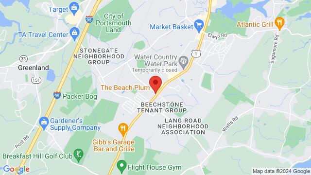 Map of the area around 2800 lafayette rd Portsmouth Nh 03801