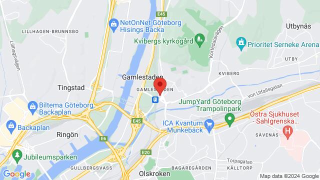 Mapa de la zona alrededor de Gamlestadsvägen 14, SE-415 02 Göteborg, Sverige,Gothenburg, Gothenburg, VG, SE