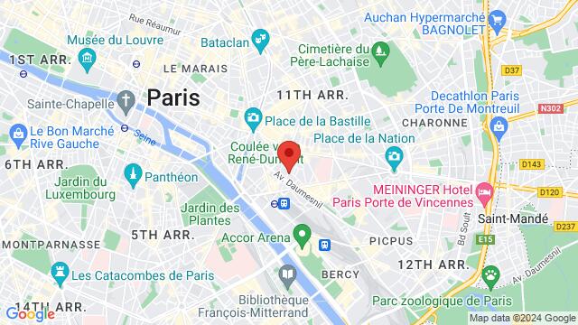Karte der Umgebung von 18 Rue Abel, 75012 Paris, France,Paris, France, Paris, IL, FR
