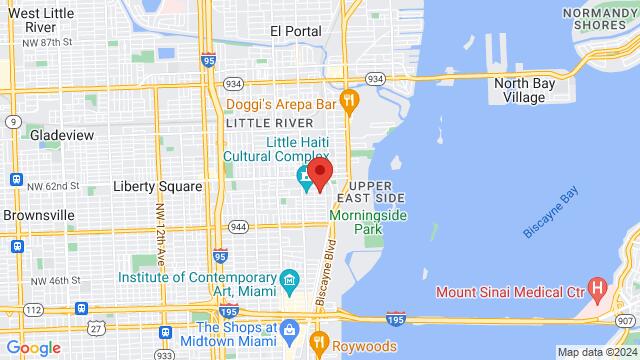 Map of the area around 395 NE 59th St, Miami, FL 33137-2113, United States,Miami, Florida, Miami, FL, US