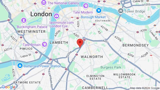 Map of the area around 140 Newington Butts, SE11 4RN, London, EN, GB