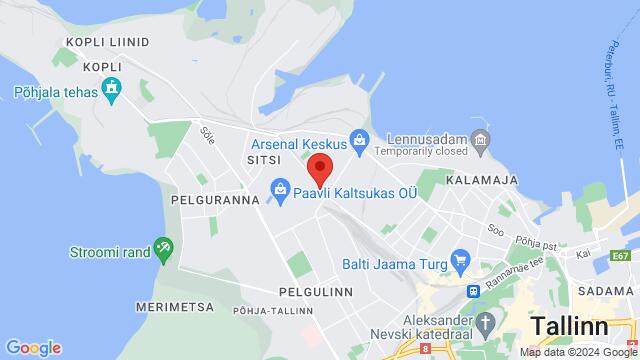 Map of the area around Kopli 25, Põhja-Tallinn, Tallinn, 10412 Harju Maakond, Eesti,Tallinn, Estonia, Tallinn, HA, EE