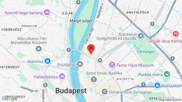 Karte der Umgebung von Vígszínház utca 1, Budapest 1137, Magyarország,Budapest, Hungary, Budapest, BU, HU