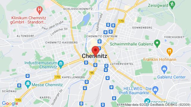 Map of the area around Annaberger Str. 24, 9111, Chemnitz