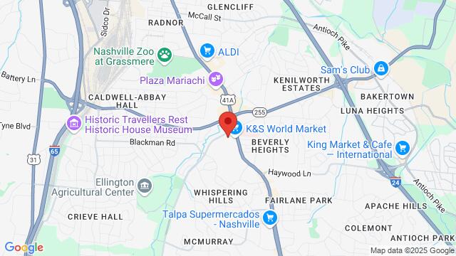 Map of the area around 4928 Edmondson Pike Unit 107,Nashville, Tennessee, Nashville, TN, US