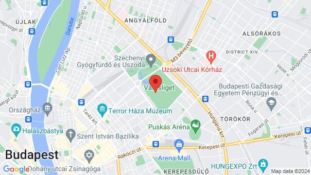 Map of the area around Olof Palme sétány 3, Budapest 1146, Magyarország,Budapest, Hungary, Budapest, BU, HU