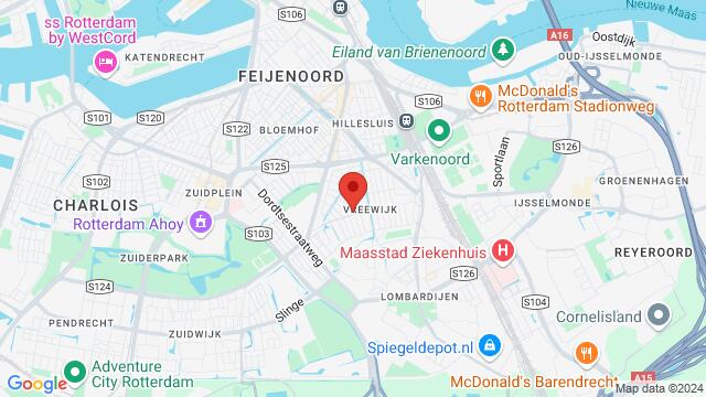 Map of the area around Groenezoom 245, 3075 GD Rotterdam, Nederland,Rotterdam, Netherlands, Rotterdam, ZH, NL