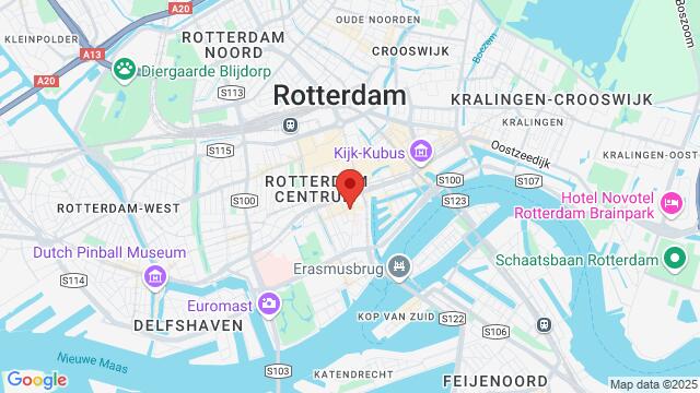 Map of the area around Schiedamse Vest 89, 3012 BG Rotterdam, Nederland,Rotterdam, Netherlands, Rotterdam, ZH, NL