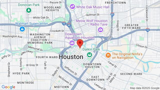 Map of the area around 811 Congress St, Houston, TX 77002-1708, United States,Houston, Texas, Houston, TX, US