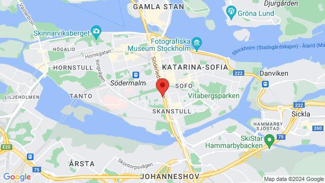 Mapa de la zona alrededor de Tjurbergsgatan 27B, SE-118 56 Stockholm, Sverige,Stockholm, Sweden, Stockholm, ST, SE