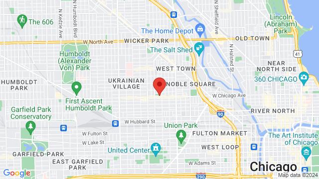 Map of the area around Barcocina, 1814 W Chicago Ave, Chicago, IL, United States