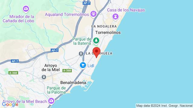 Map of the area around 23 Calle Nidos,Torremolinos, Malaga, AN, ES