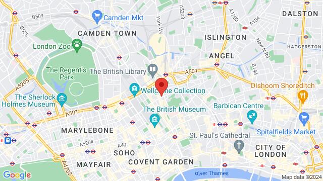 Map of the area around Knollys House, Tavistock Place, London, WC1H 9, United Kingdom,London, United Kingdom, London, EN, GB