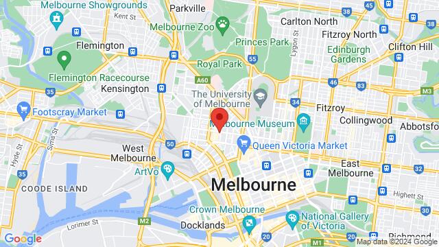 Mapa de la zona alrededor de Bachata ConeXión, 497-499 Queensberry St, North Melbourne VIC 3051, Australia, Melbourne, VIC, 3053, Australia