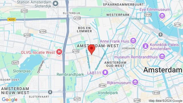 Map of the area around Osteo.Center Osteopathie, Jan Evertsenstraat 4, 1056 EC Amsterdam, Nederland,Amsterdam, Netherlands, Amsterdam, NH, NL