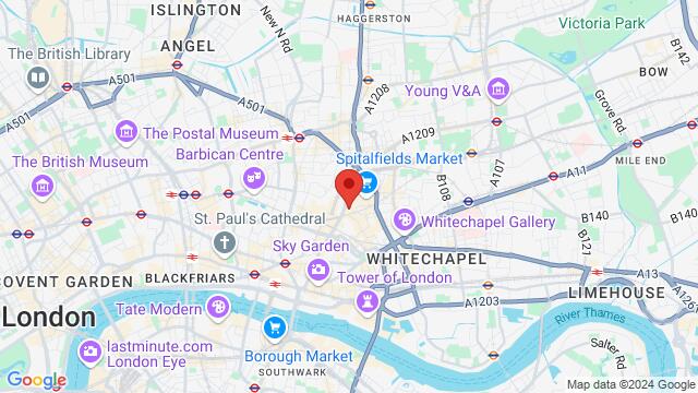 Map of the area around 230 Bishopsgate,London, United Kingdom, London, EN, GB