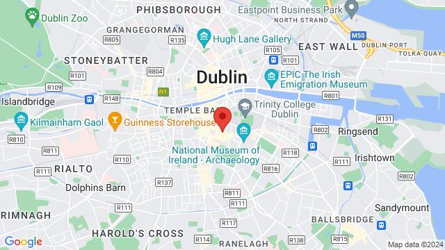 Map of the area around Grafton Street, D02 RP20, Dublin, DN, IE